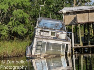 sunken boat, florida
