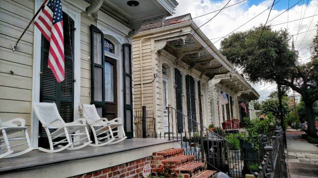 new orleans, garden district, city